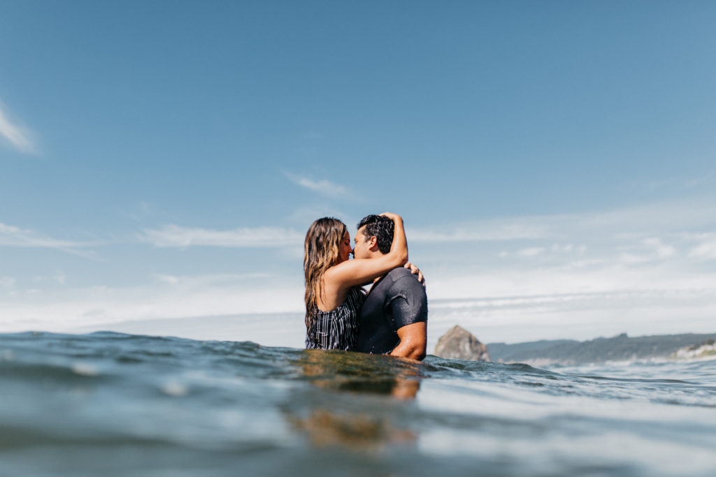 couples water session