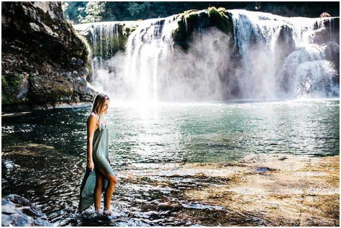 Lower Lewis Falls Water Session | Destination Photographer | J.M. Hunter Photography